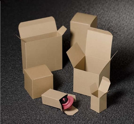 Kraft Tuck End Box — view 1