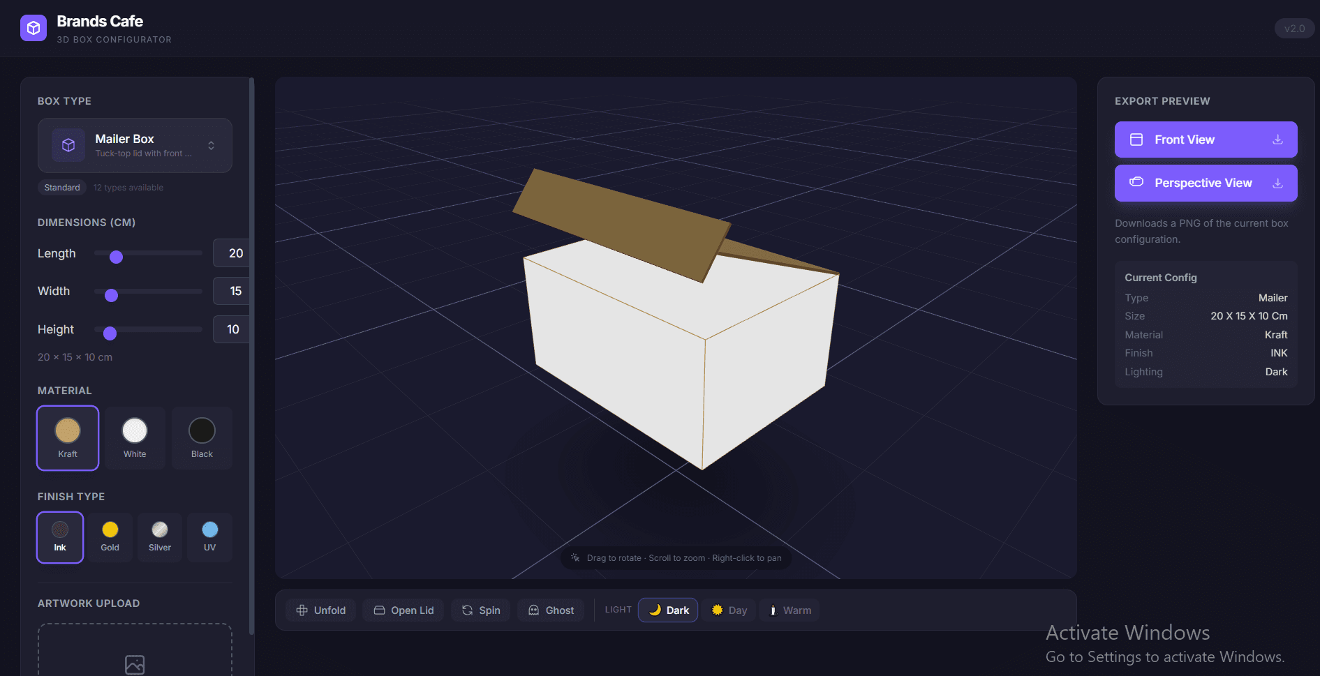 Brands Face 3D Studio
